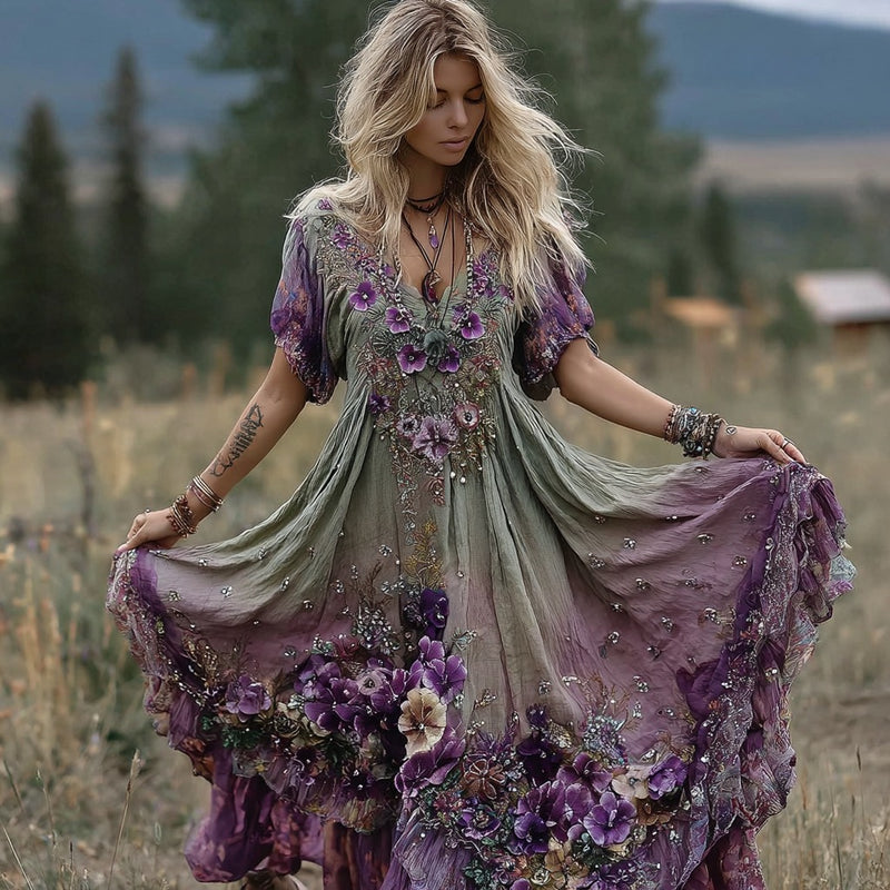 Robe au design réfléchi