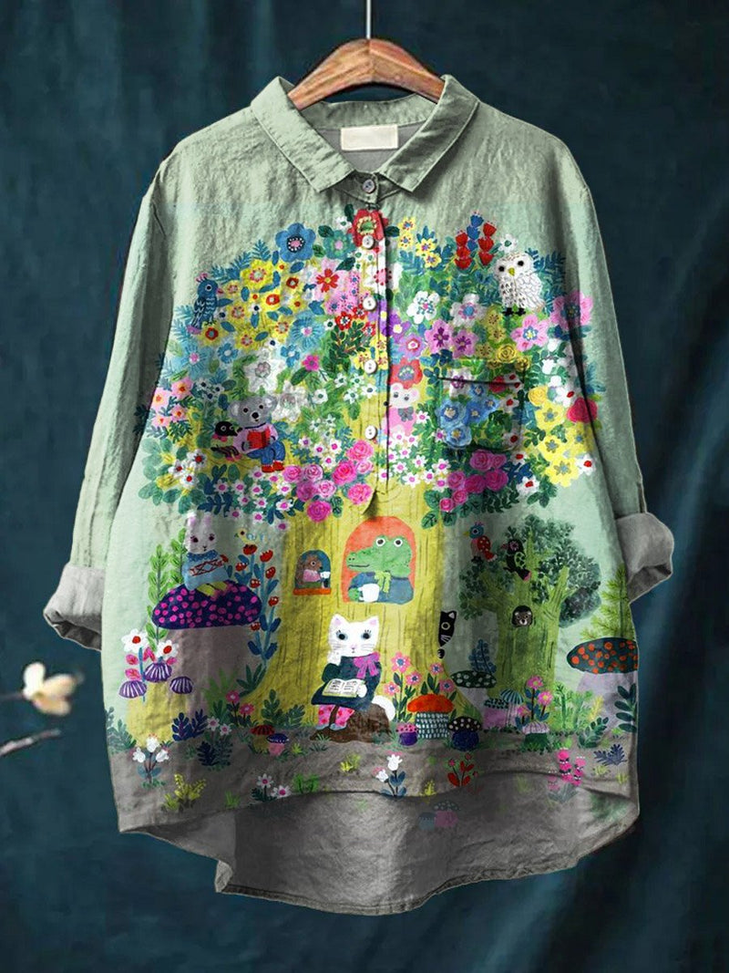 Chemise au design réfléchi