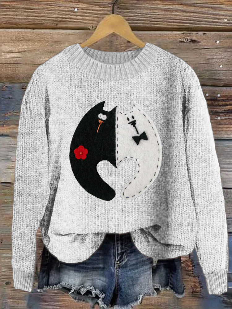 Pull au style vintage intemporel