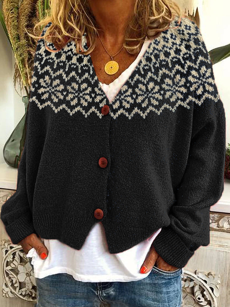 Cardigan au design classique