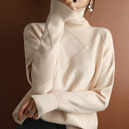 Pull au design réfléchi
