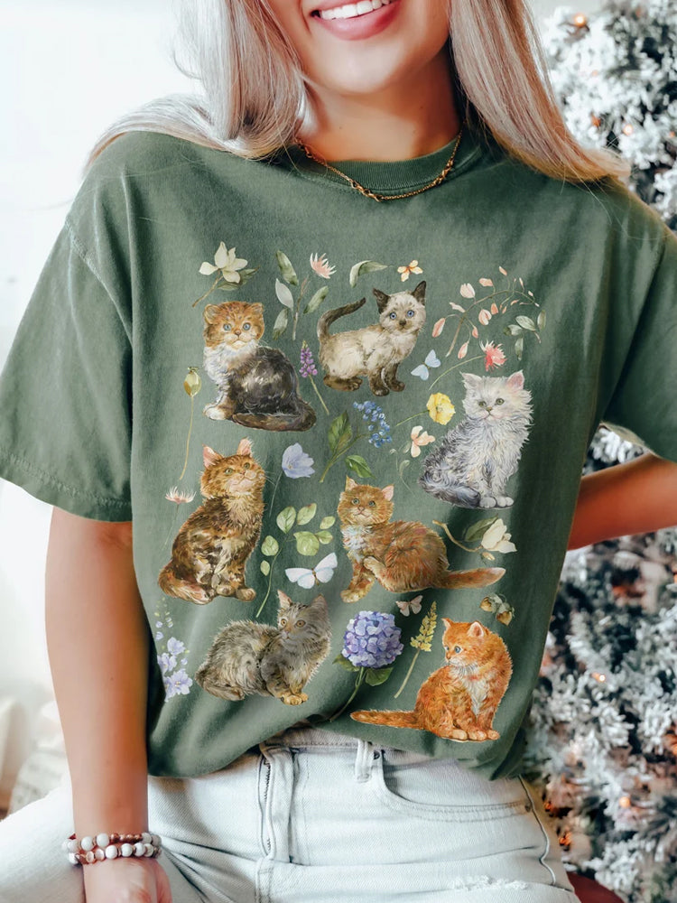 T-Shirt au design réfléchi