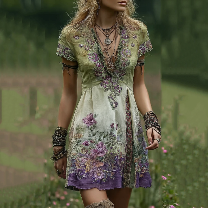 Robe au design réfléchi