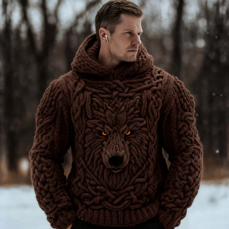 Pull au design réfléchi