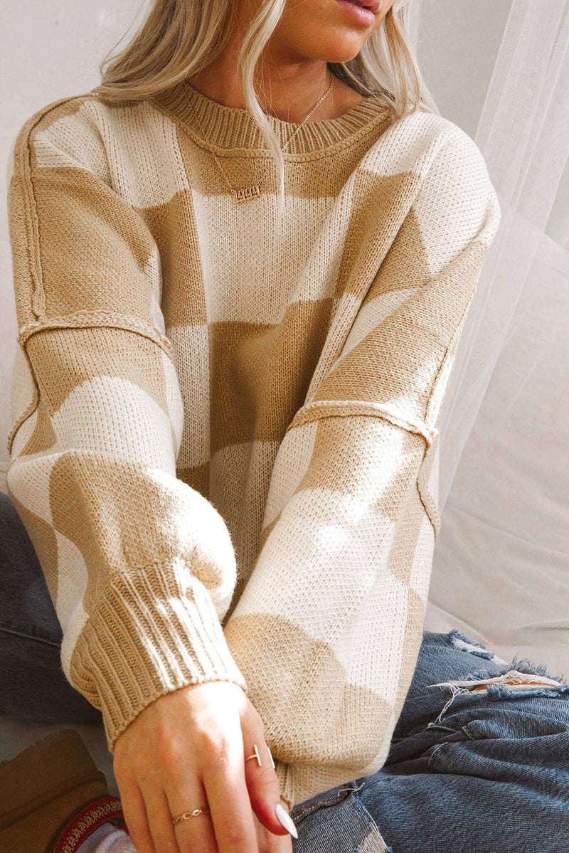Pull au style vintage intemporel