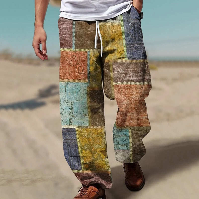 Pantalon au style vintage intemporel