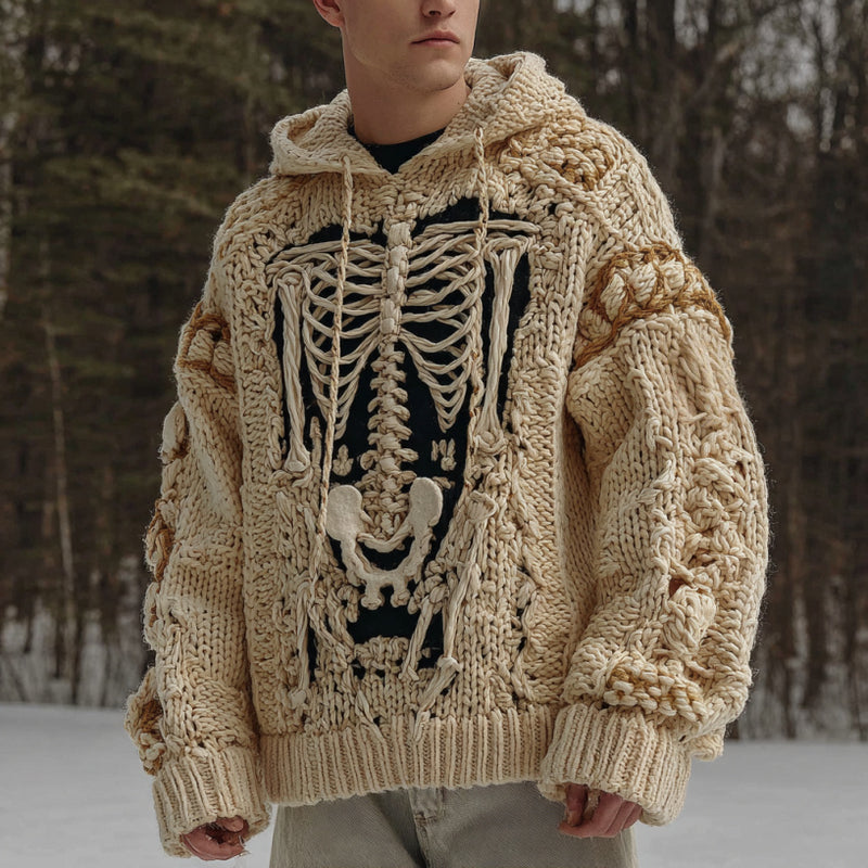 Pull au design réfléchi