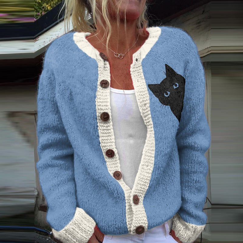 Cardigan au design réfléchi