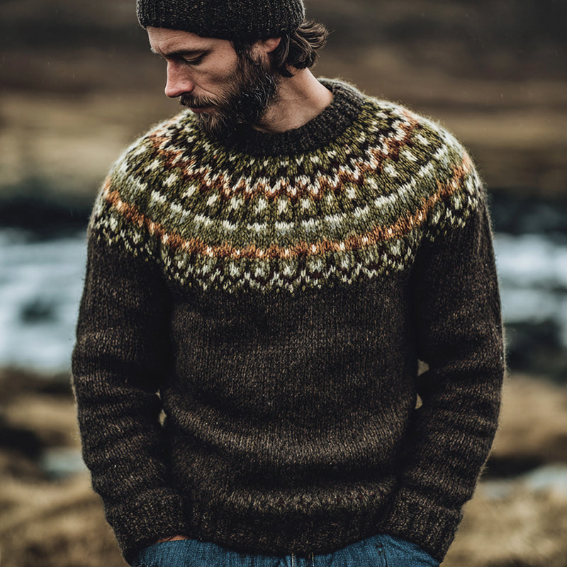 Pull au design classique