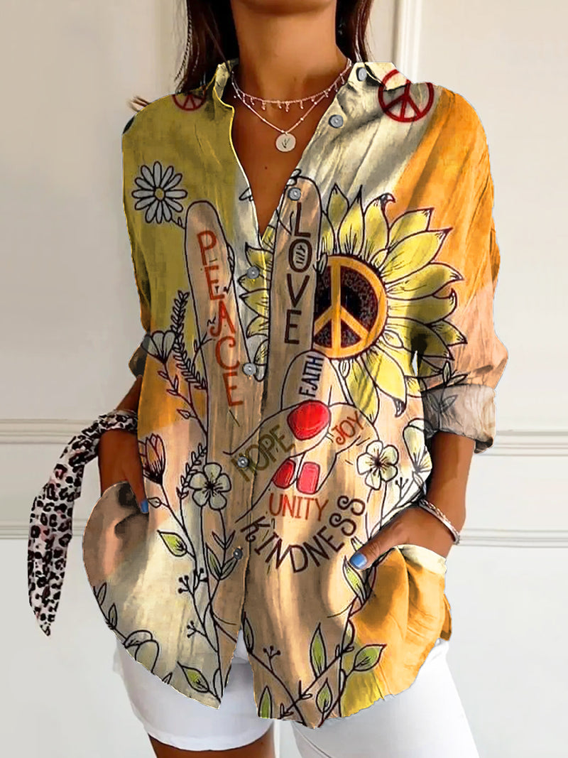 Chemise au style vintage intemporel