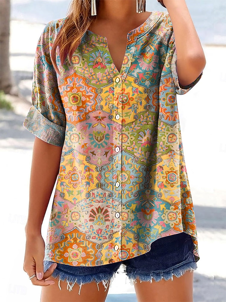 Chemise au design gracieux