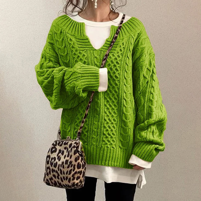 Pull au style vintage intemporel