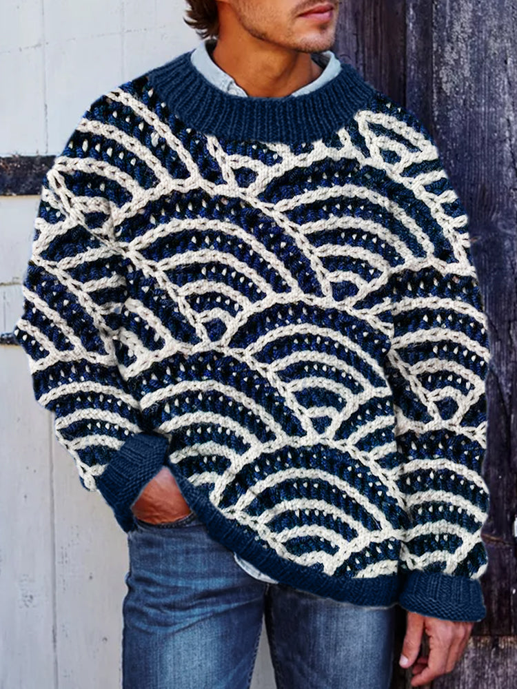 Pull au design classique