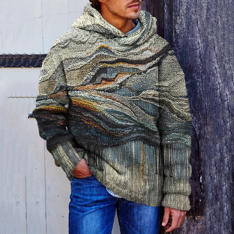 Pull vintage classique