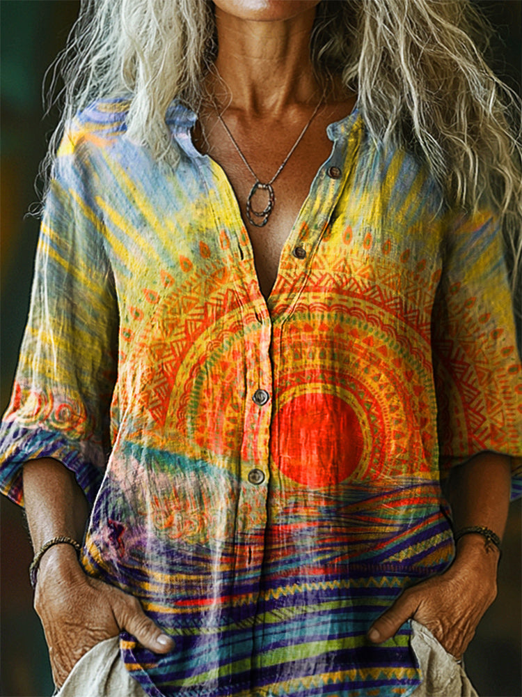 Chemise au design réfléchi