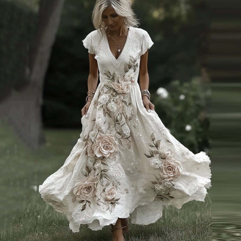 Robe magnifiquement confectionné