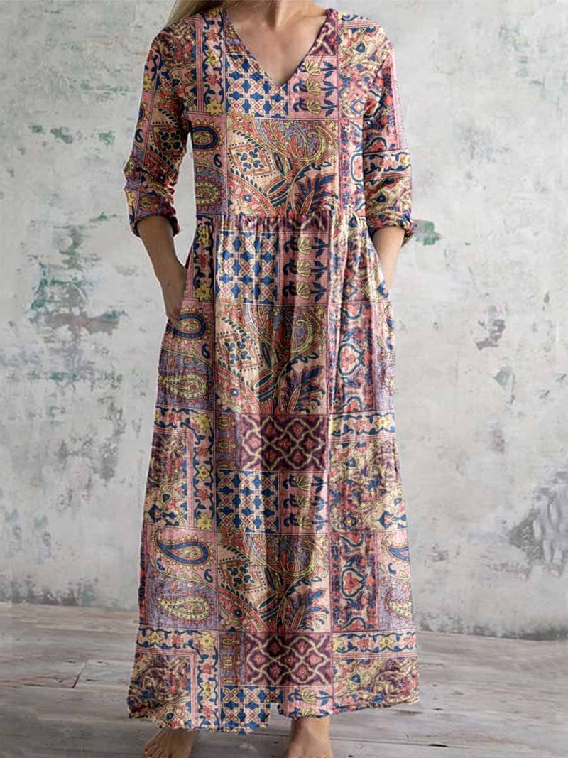 Robe au style vintage intemporel