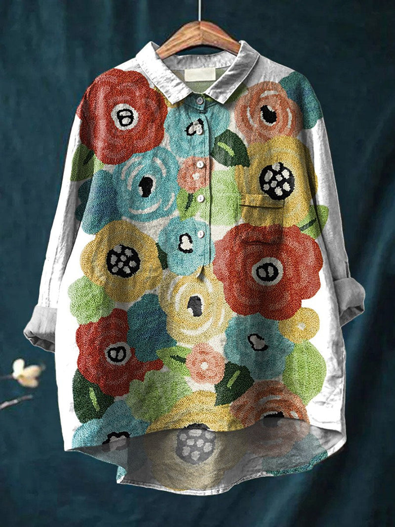 Chemise au design réfléchi
