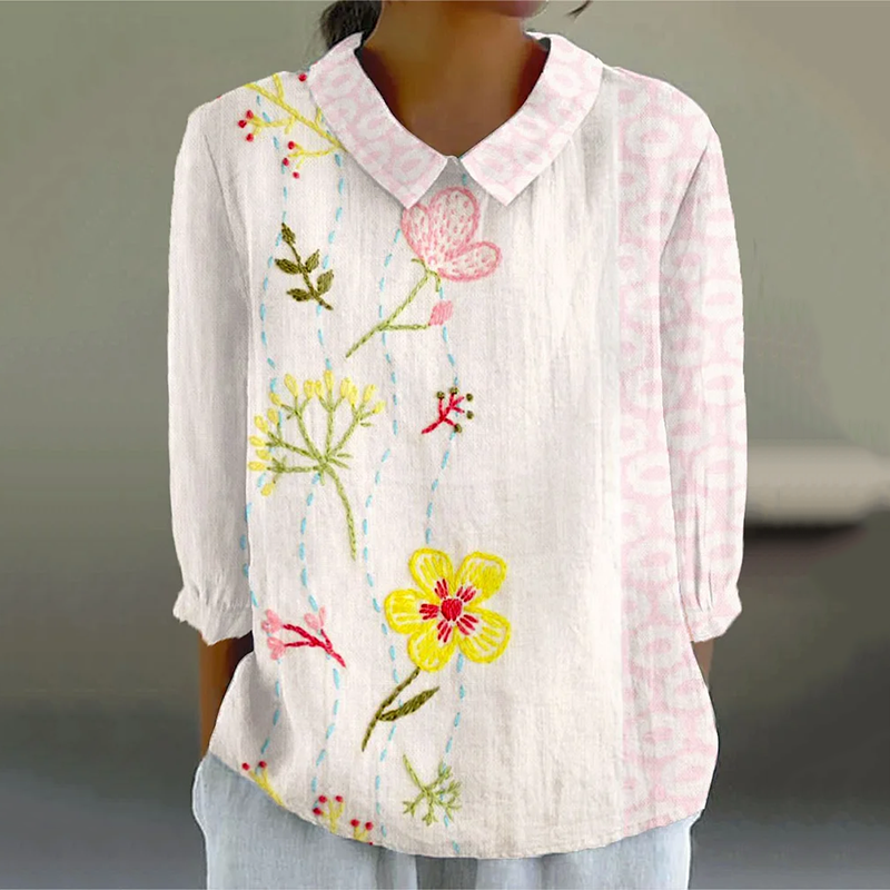Chemise au design réfléchi