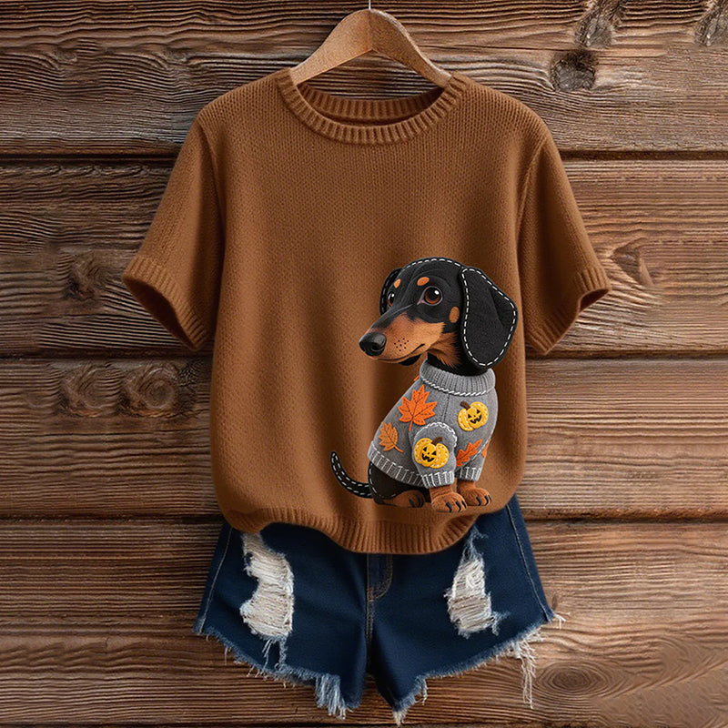 Pull au design réfléchi