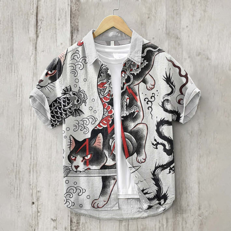 Chemise au style vintage intemporel