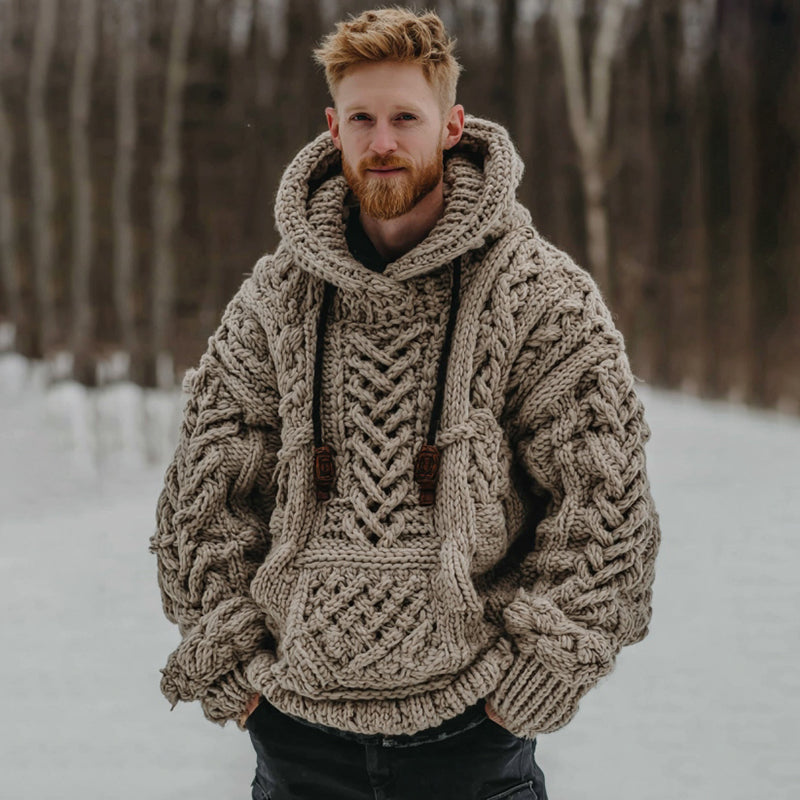 Pull au design réfléchi