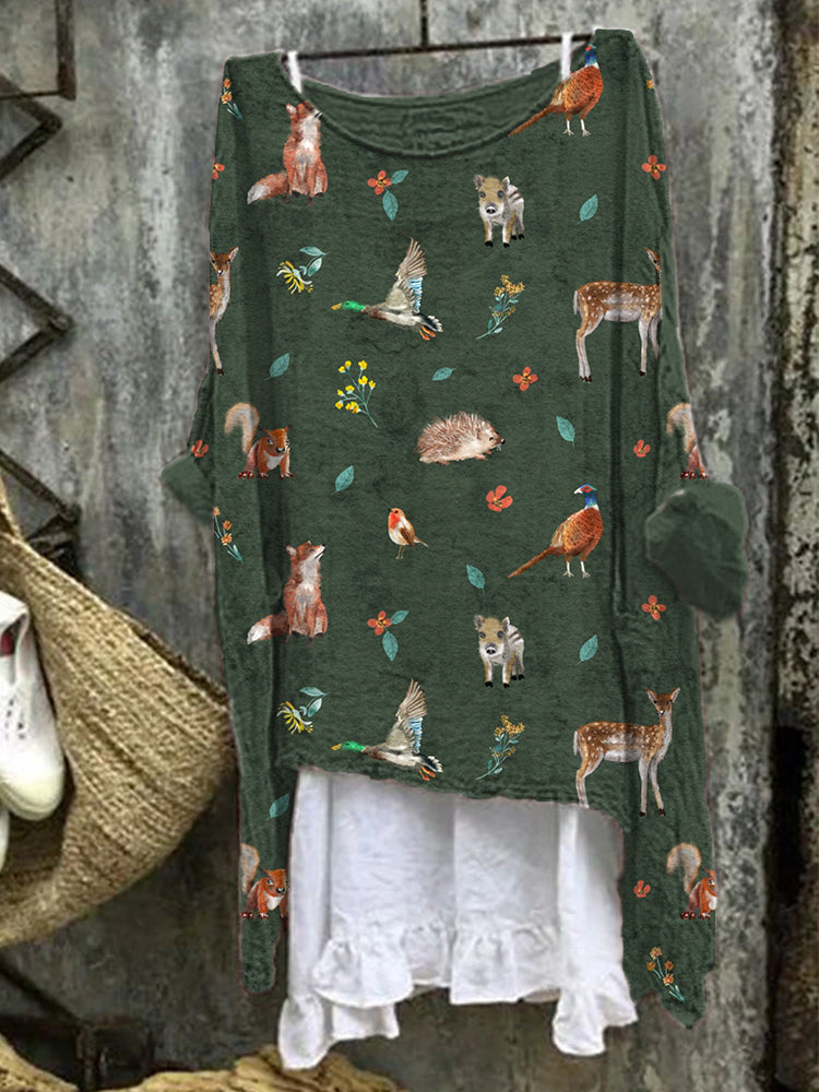 Chemise au design réfléchi