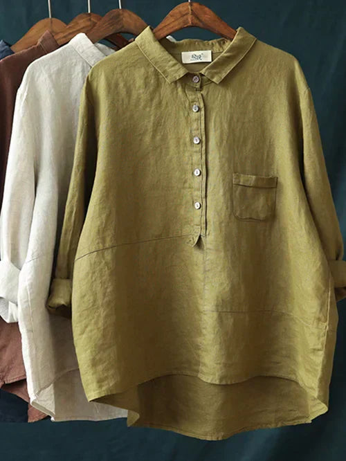 Blouse d'hiver sans effort et élégante