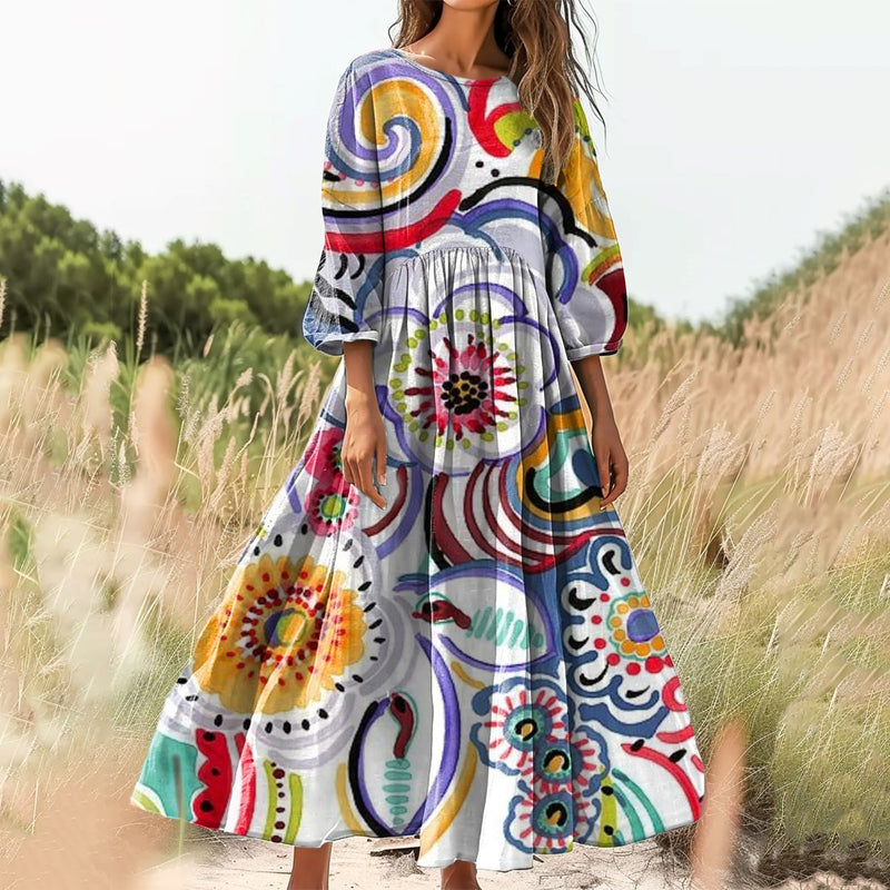 Robe au style vintage intemporel