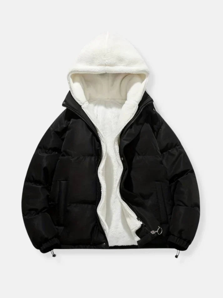 Manteau au design réfléchi