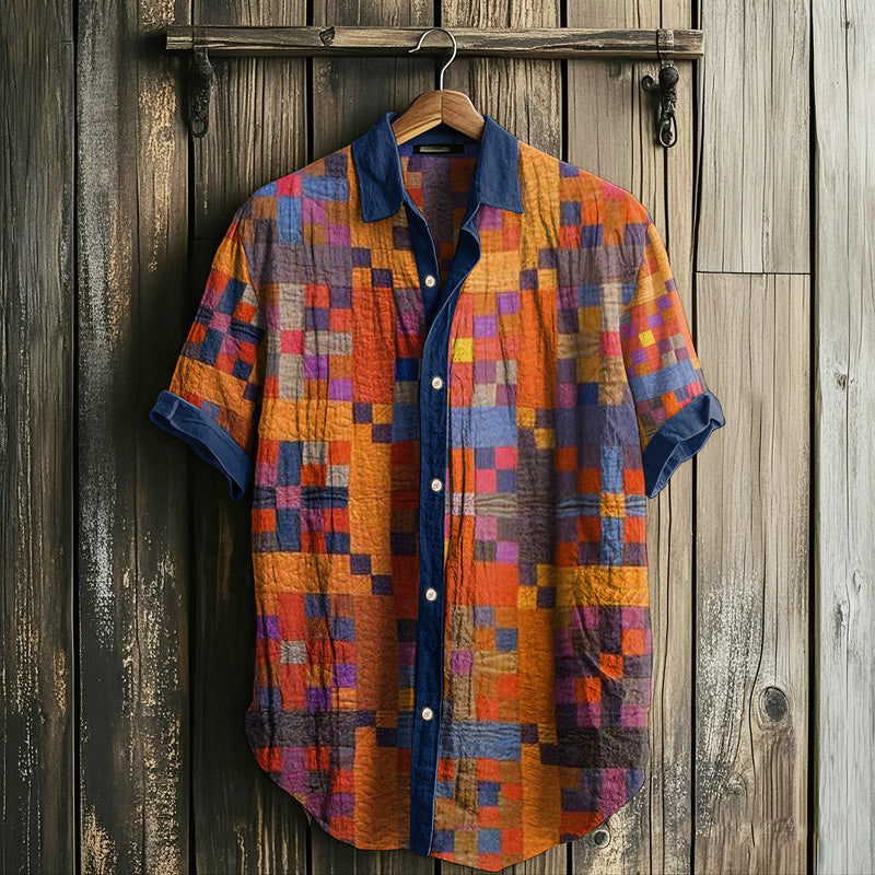 Chemise au design réfléchi