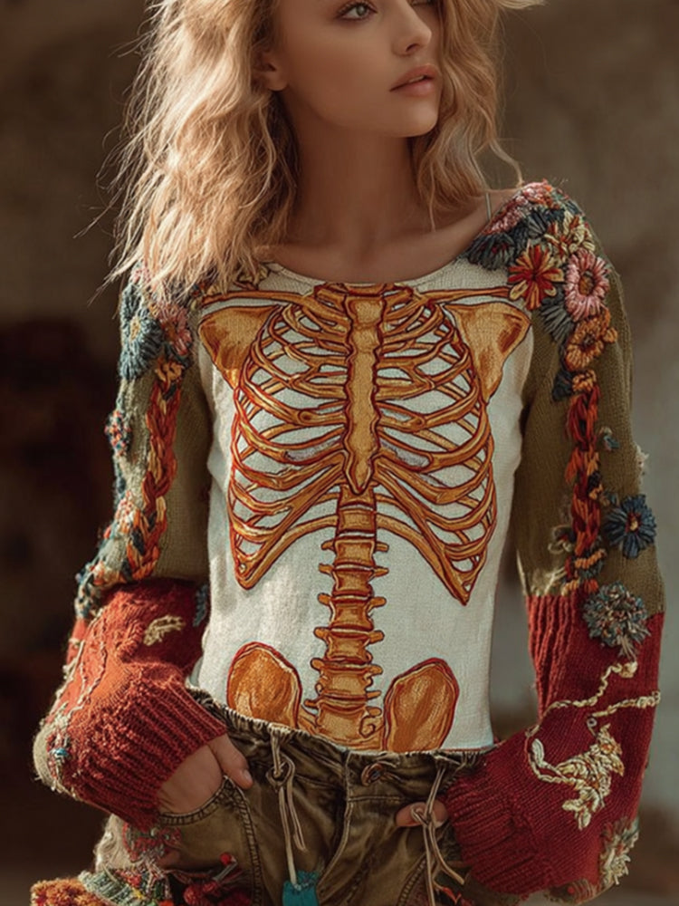 Pull vintage classique