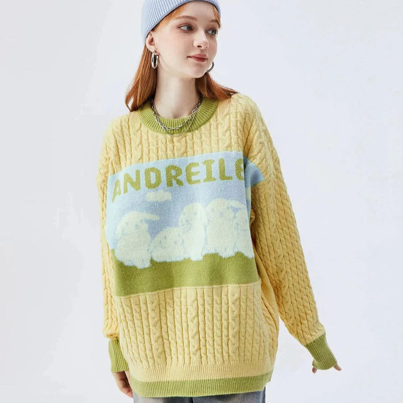 Pull au design classique