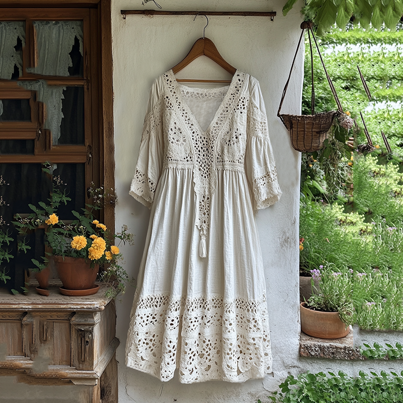 Robe au style vintage intemporel