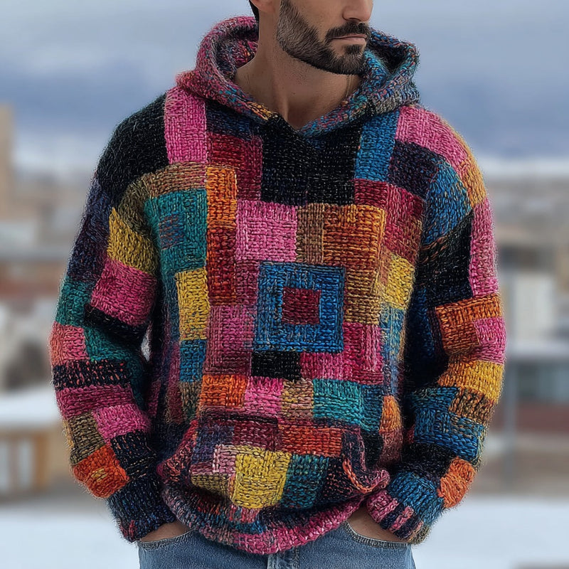 Pull au design réfléchi