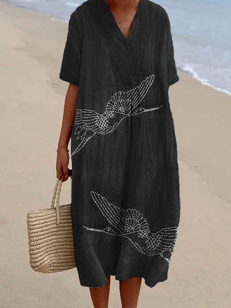 Robe au design réfléchi