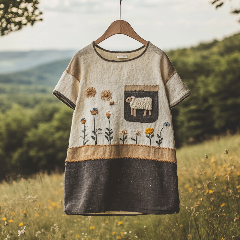 T-Shirt au design gracieux