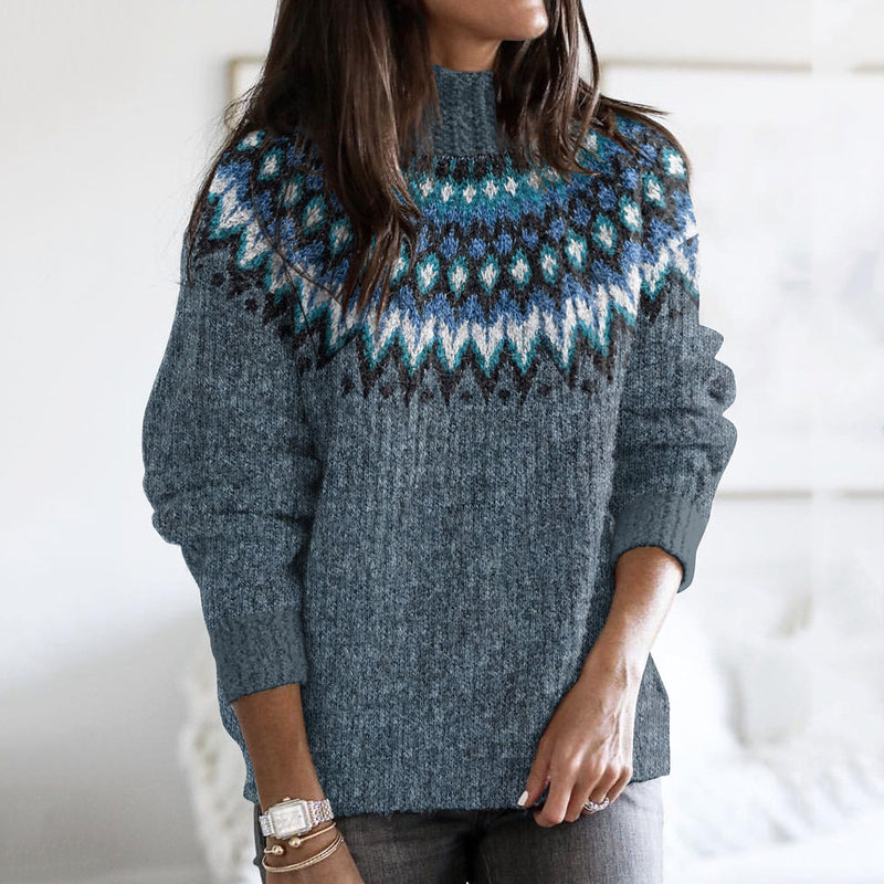 Pull au design réfléchi