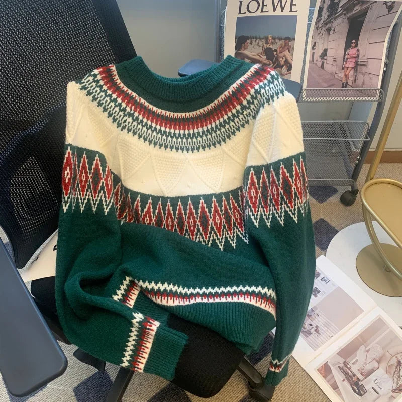 Pull vintage classique