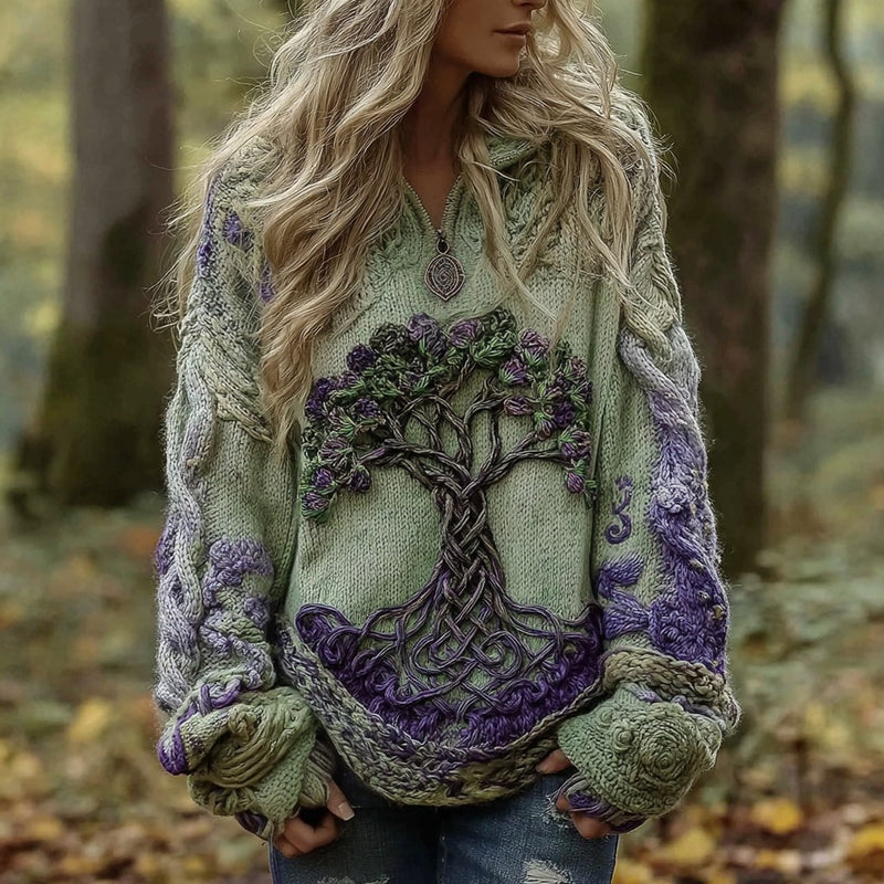 Pull au style vintage intemporel