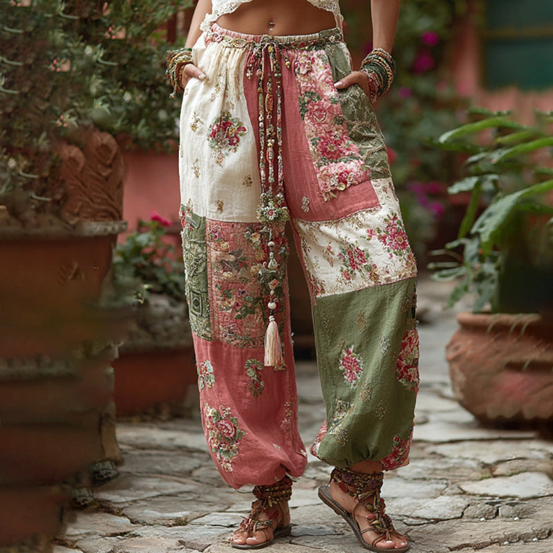 Pantalon au style vintage intemporel