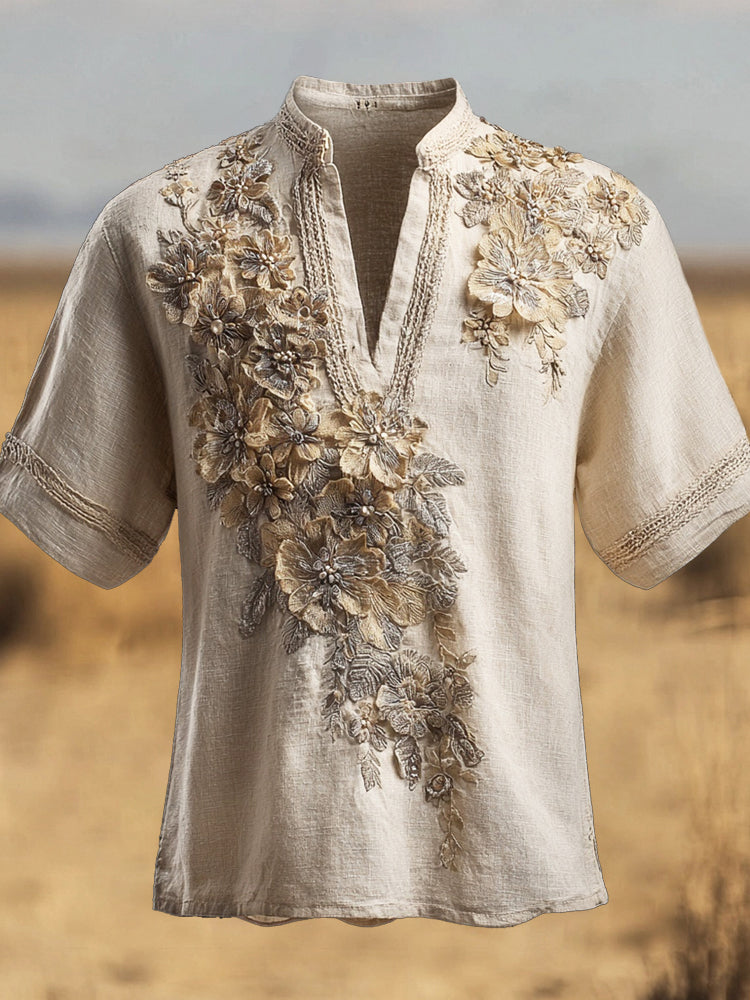 Chemise au design réfléchi