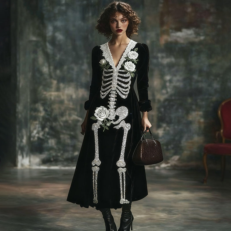 Robe magnifiquement confectionné