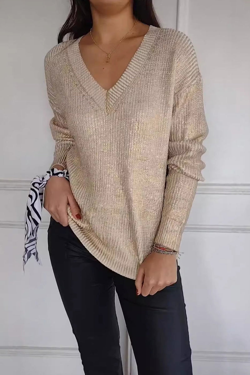 Pull au design réfléchi