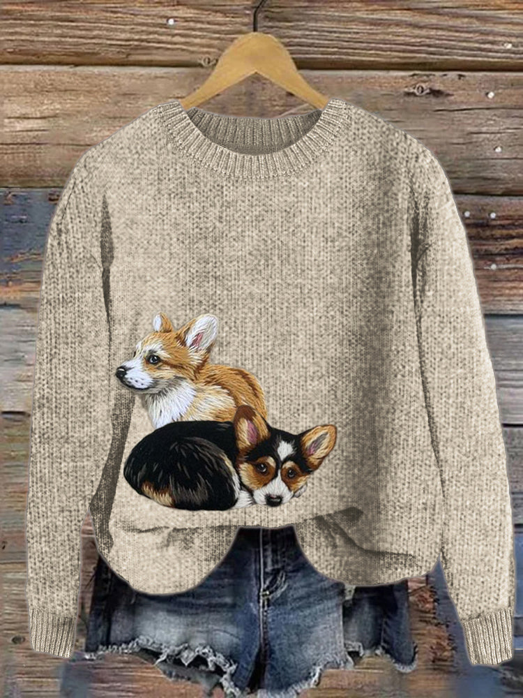 Pull vintage classique