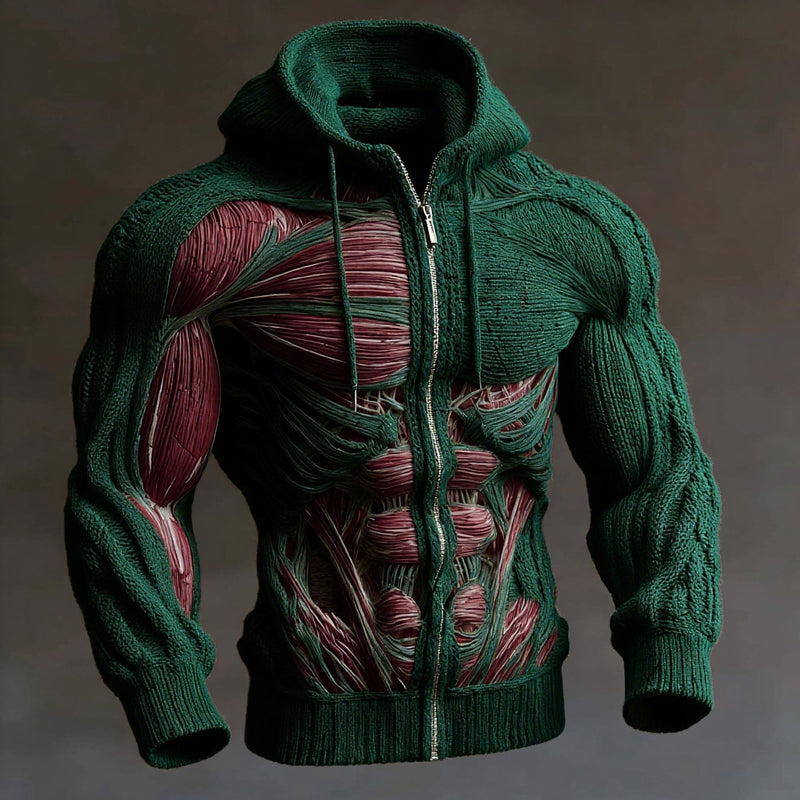 Pull au design réfléchi
