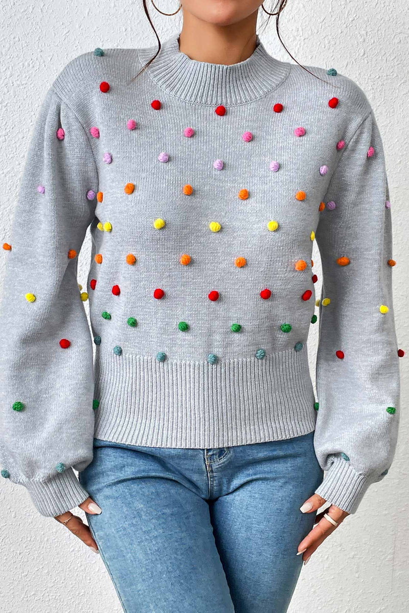 Pull au design réfléchi