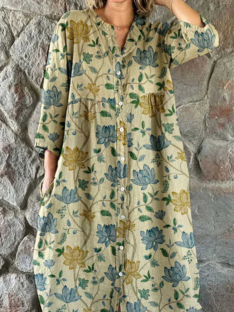 Robe au style vintage intemporel