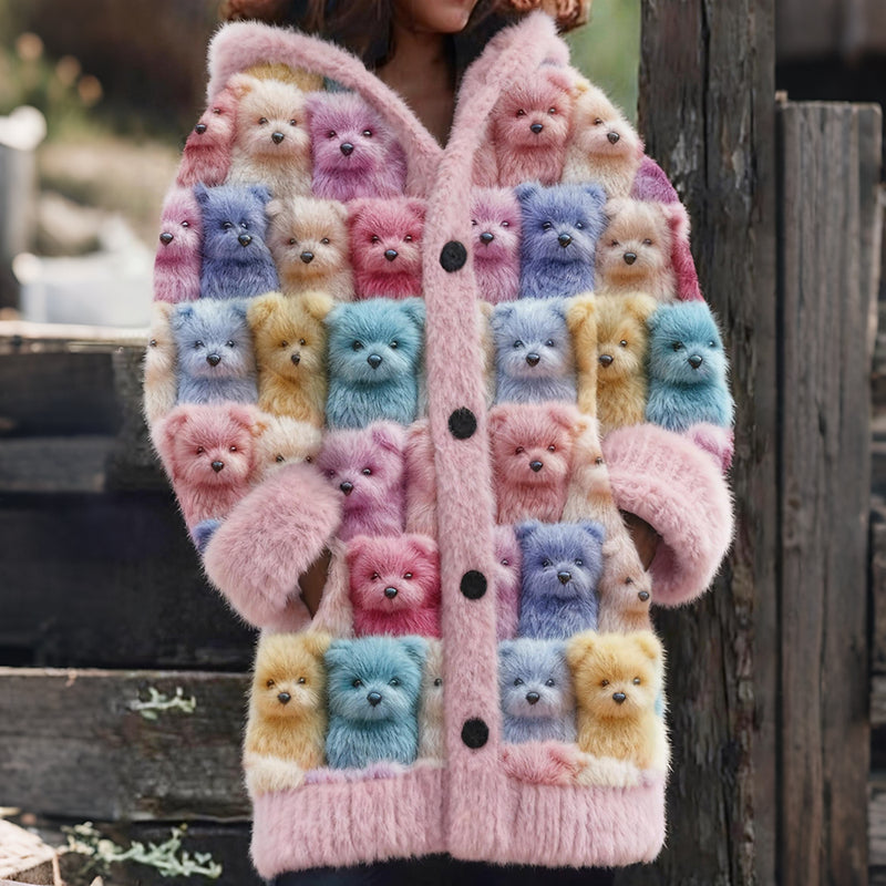Cardigan au style vintage intemporel