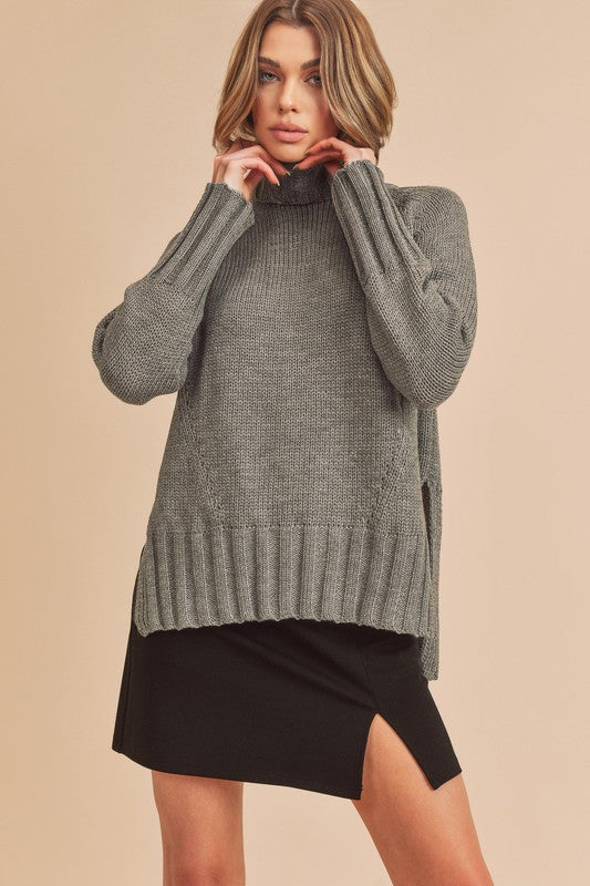 Pull au design réfléchi